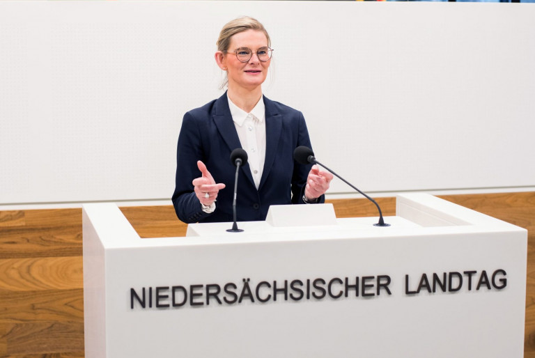 Lara Evers Rede im Landtag